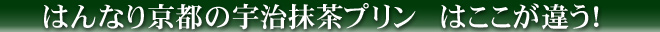 お取り寄せ抹茶スイーツ　はんなり京都の宇治抹茶プリンはここが違う！